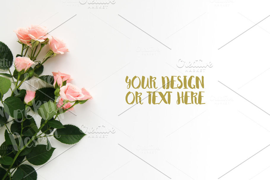 Pink Roses #3 / Product Mockup in Product Mockups - product preview 8