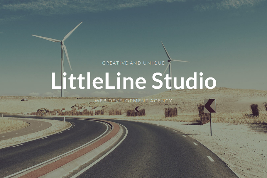 LittleLine - Agency Portfolio  in Bootstrap Themes - product preview 8