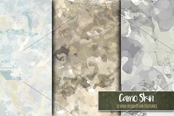 Camo Skin in Textures - product preview 3