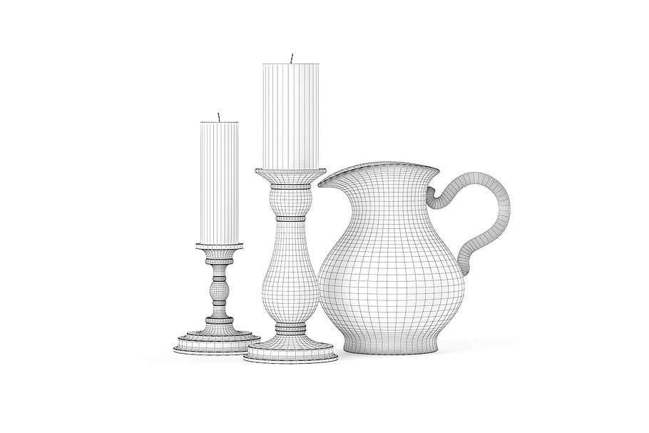 Two Candles and a Jug in Appliances - product preview 1