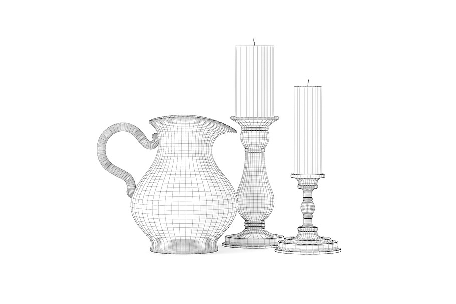 Two Candles and a Jug in Appliances - product preview 3