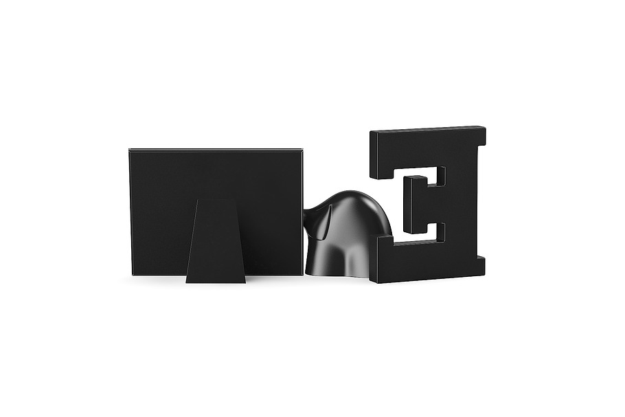 Black Shelf Decorations in Appliances - product preview 2