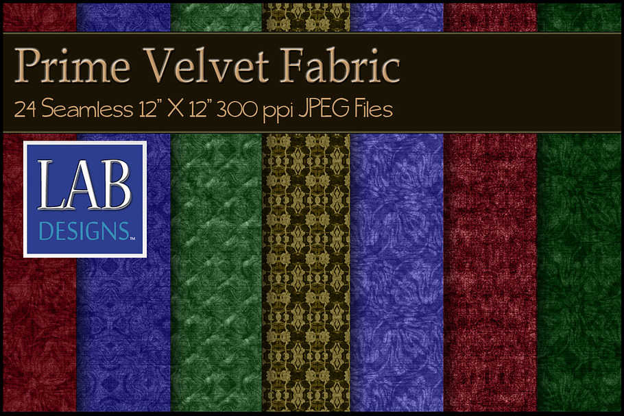 24 Prime Velvet Textures