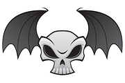 Bat Wing Skull