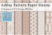 10 Sienna Seamless Pattern Textures