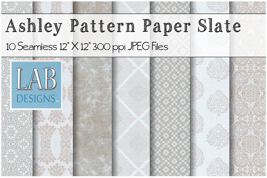 10 Slate Seamless Pattern Textures