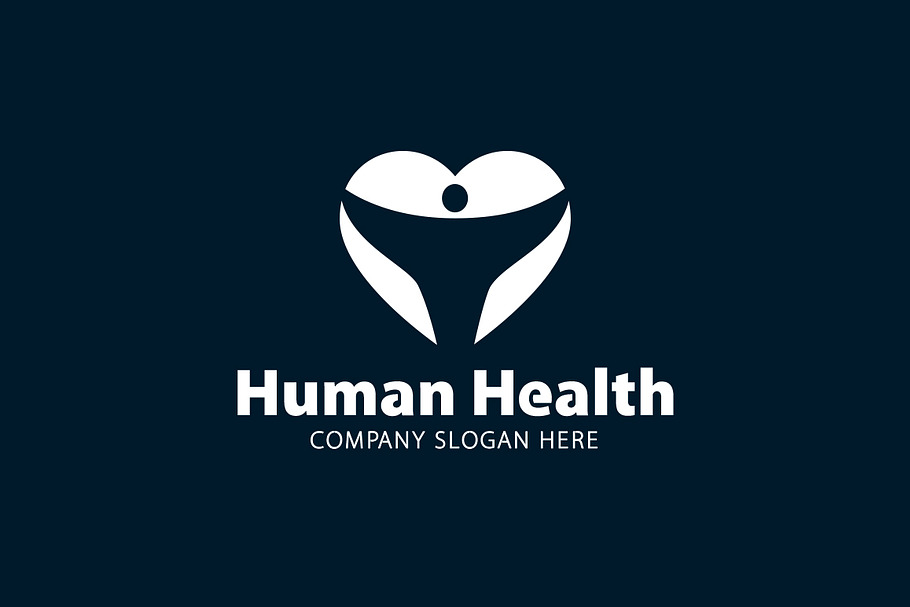 Human Healt Logo Template