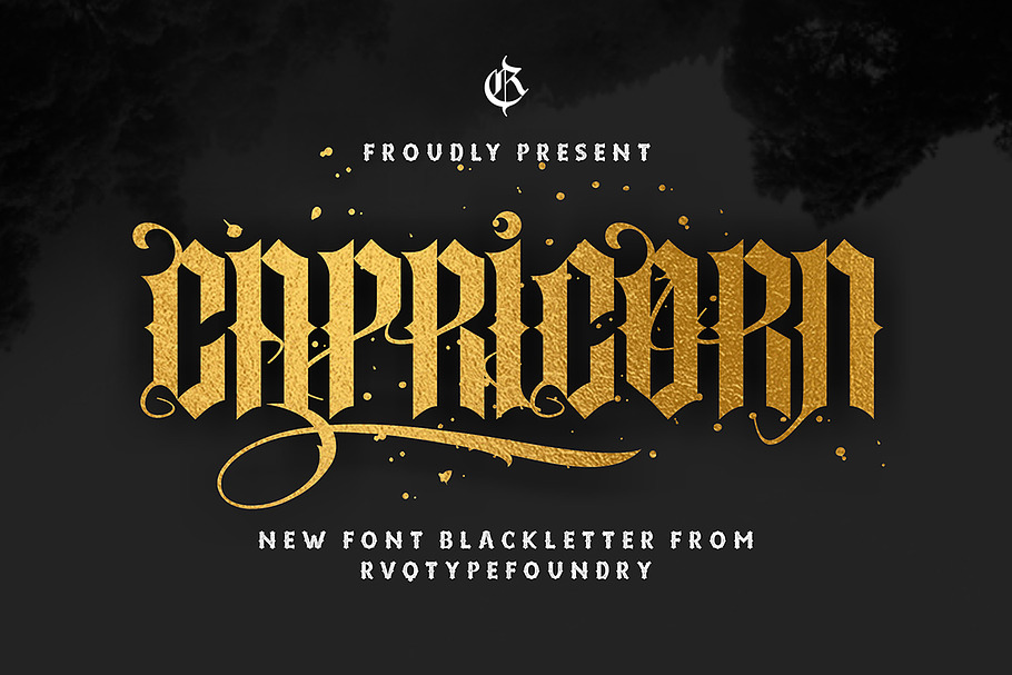 New Capricorn (update) in Blackletter Fonts - product preview 8