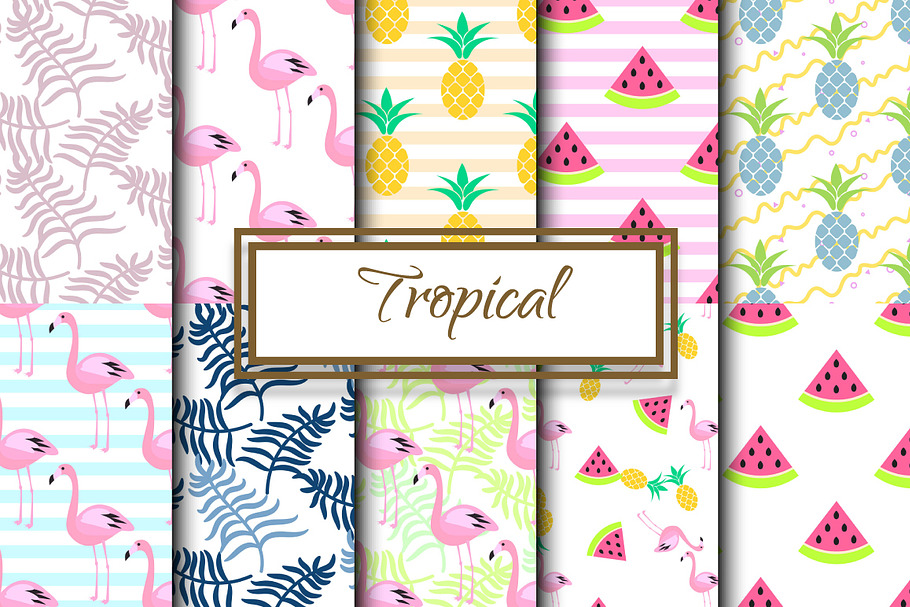 Tropical Summer Patterns in Patterns - product preview 8