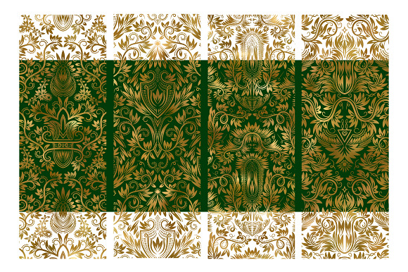 10 royal damask patterns in Patterns - product preview 1