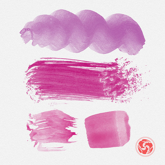 25 Watercolor Brushes in Photoshop Brushes - product preview 2
