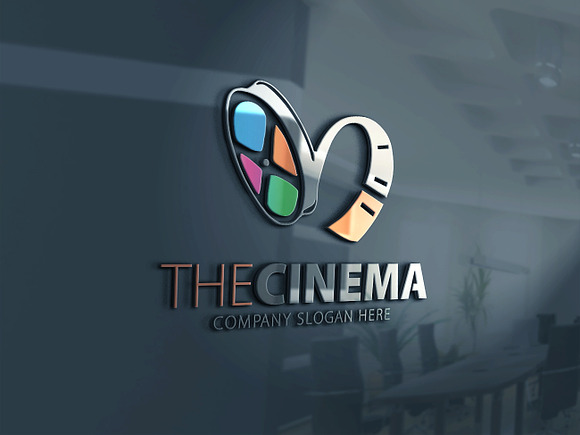 The Cinema Logo in Logo Templates - product preview 3