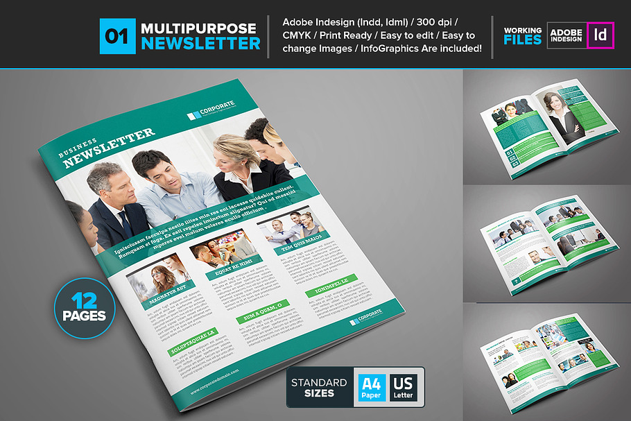 Multipurpose Newsletter Template 01