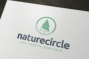 Nature Circle Logo Template