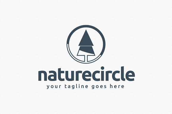 Nature Circle Logo Template in Logo Templates - product preview 3