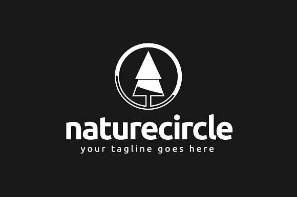 Nature Circle Logo Template in Logo Templates - product preview 4