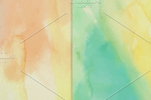 10 water color backgrounds in Textures - product preview 2