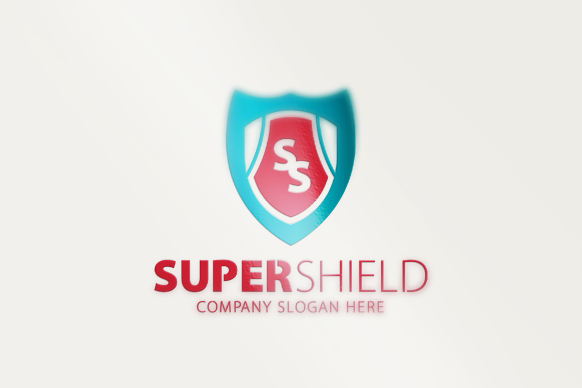 Süper Shield Logo in Logo Templates - product preview 8