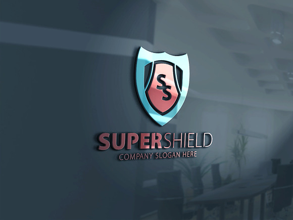 Süper Shield Logo in Logo Templates - product preview 1