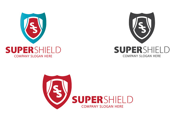 Süper Shield Logo in Logo Templates - product preview 3