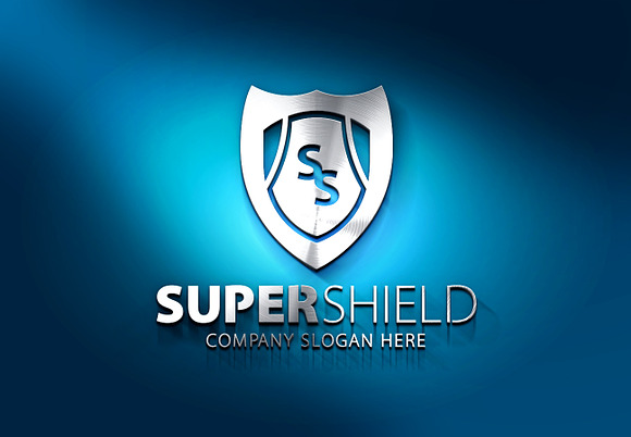 Süper Shield Logo in Logo Templates - product preview 4
