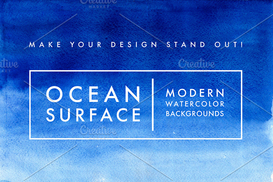 Ocean surface watercolor texture in Textures - product preview 8