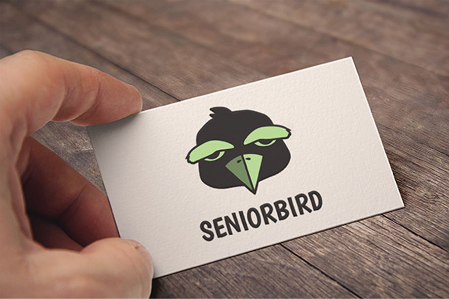 Senior Bird in Logo Templates - product preview 8