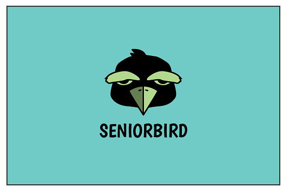 Senior Bird in Logo Templates - product preview 2
