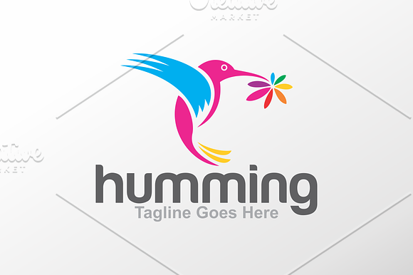 Humming Logo in Logo Templates - product preview 1