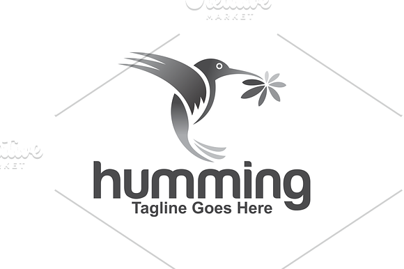 Humming Logo in Logo Templates - product preview 2