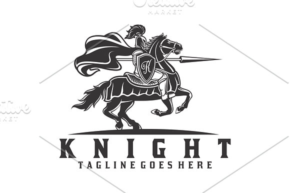 Knight V.4 in Logo Templates - product preview 3