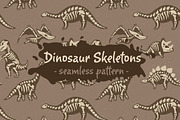 Dinosaur skeletons