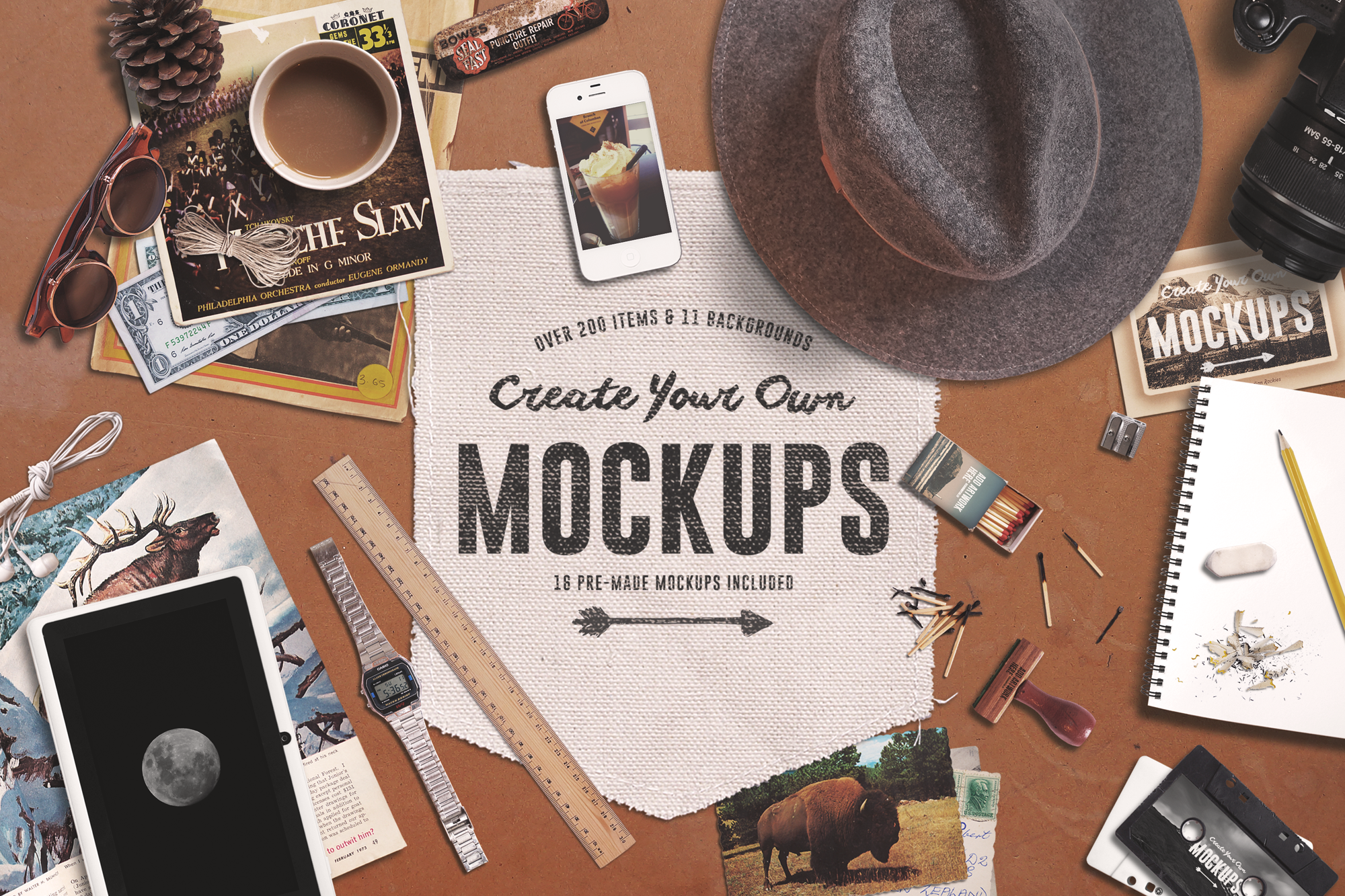 Download Create Your Own Mockups | Creative Mobile & Web Mockups ... Free Mockups