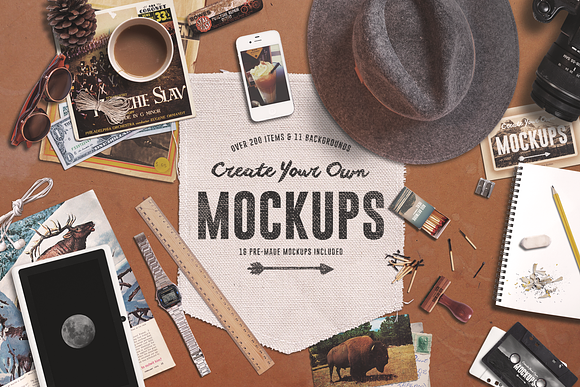 Create Your Own Mockups in Mobile & Web Mockups - product preview 1