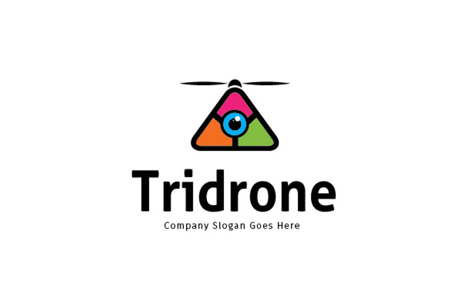 Tridrone Logo in Logo Templates - product preview 8
