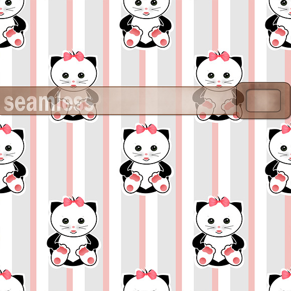 Kids seamless patterns cartoon in Patterns - product preview 1