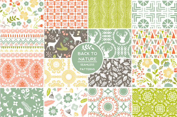 Back to Nature Patterns in Patterns - product preview 4