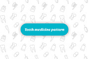 Teeth medicine pattern