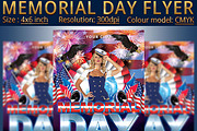 Memorial Day Patriotic Flyer