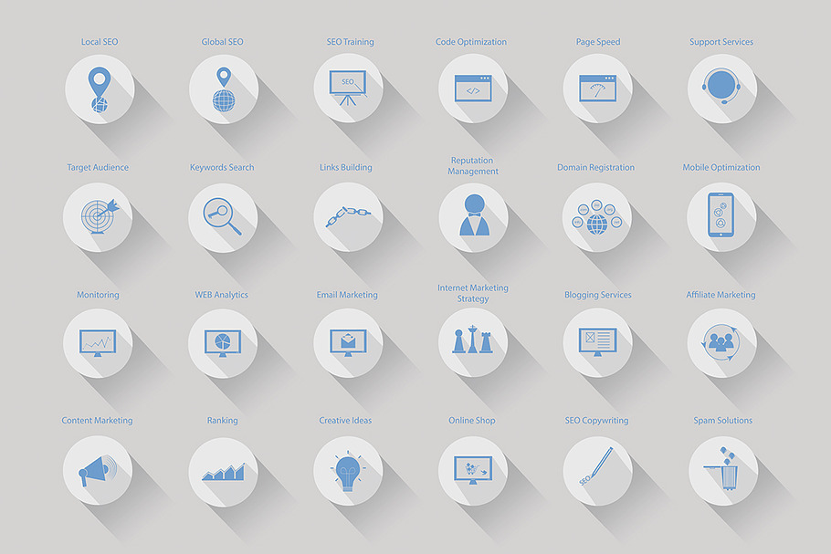 42 Seo Vector Icons in Icons - product preview 8