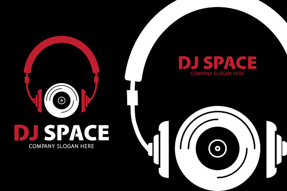 Dj Space Logo in Logo Templates - product preview 1