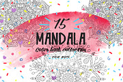 SALE!Mandala!Color book for adult.