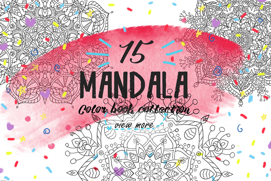 SALE!Mandala!Color book for adult. in Illustrations - product preview 8