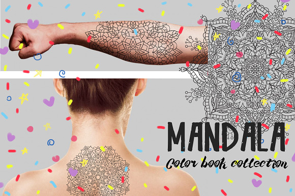 SALE!Mandala!Color book for adult. in Illustrations - product preview 1