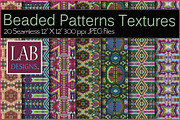 20 Beaded Boho Pattern Textures