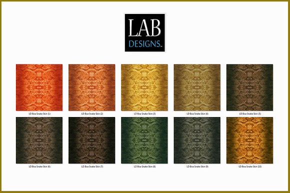 24 Boa Snake Skin Seamless Textures in Textures - product preview 1