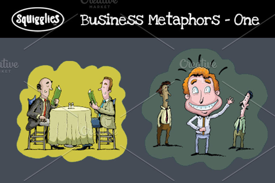 Business Metaphors1 (10 Image Set)