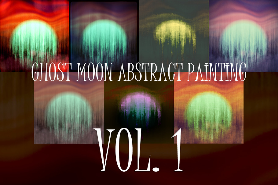 Ghost Moon abstraction in Textures - product preview 8
