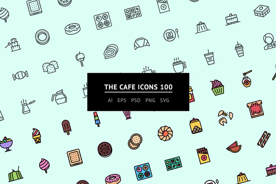 The Cafe Icons 100