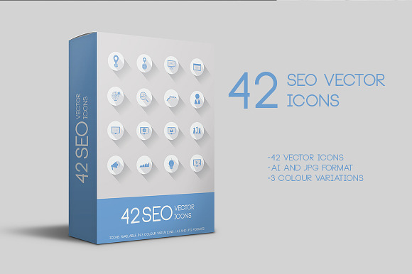 42 Seo Vector Icons in Icons - product preview 7